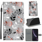 Custodia in pelle PU con chiusura magnetica per iPhone XR