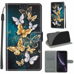 Custodia in pelle PU con chiusura magnetica per iPhone XR