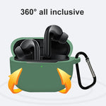 Per Xiaomi FlipBuds Pro Custodia protettiva in silicone liquido a copertura totale