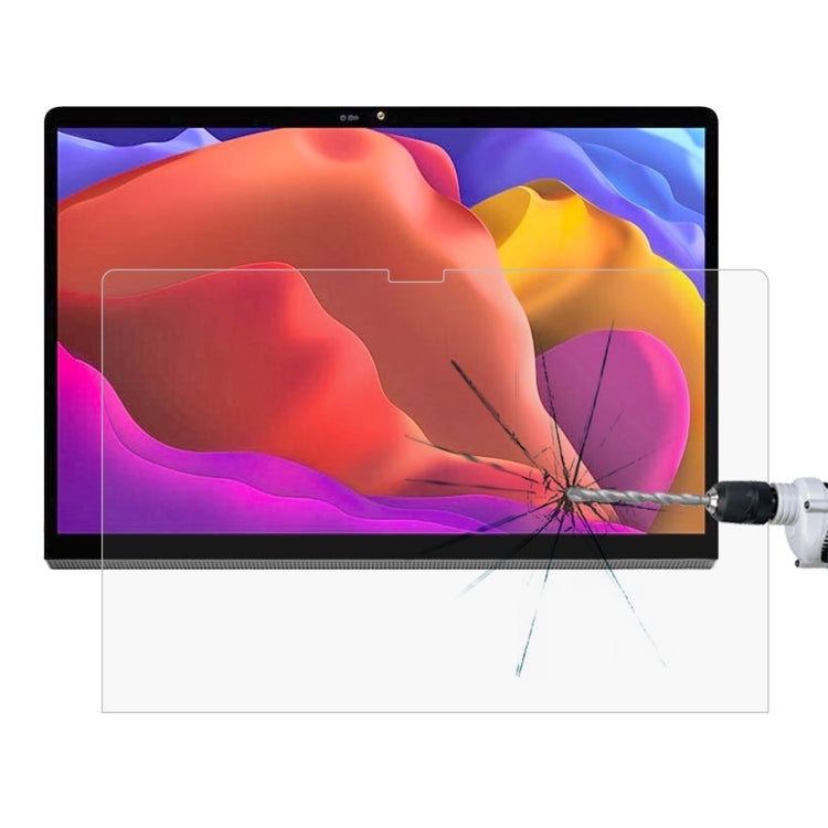 Pellicola in vetro temperato antideflagrante 9H 2.5D, For Lenovo Yoga Tab 13 (1 PC), For Huawei MatePad Pro 12.6 2021 (1 PC)