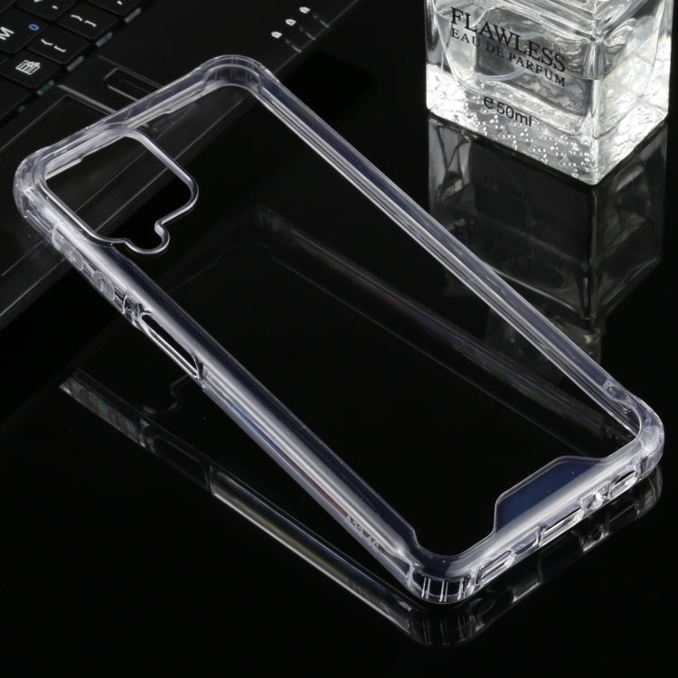 Custodia protettiva in TPU + PC trasparente antiurto a quattro angoli, For Samsung Galaxy A02s, For Samsung Galaxy A22 4G