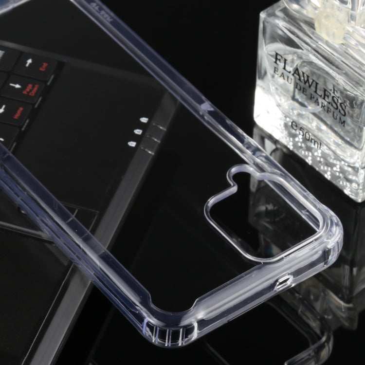Custodia protettiva in TPU + PC trasparente antiurto a quattro angoli, For Samsung Galaxy A02s, For Samsung Galaxy A22 4G