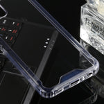 Custodia protettiva in TPU + PC trasparente antiurto a quattro angoli, For Samsung Galaxy A02s, For Samsung Galaxy A22 4G