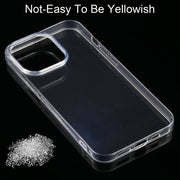 Custodia protettiva morbida in TPU trasparente ultrasottile da 0,75 mm, For iPhone 13 Pro, For iPhone 13 Pro Max
