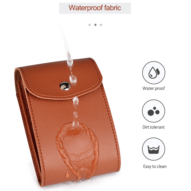 Custodia per accessori digitali in pelle PU 15x9x2 cm