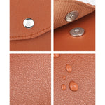 Custodia per accessori digitali in pelle PU 15x9x2 cm