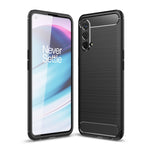 Custodia in TPU in fibra di carbonio con trama spazzolata, For OnePlus Nord CE 5G