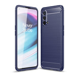 Custodia in TPU in fibra di carbonio con trama spazzolata, For OnePlus Nord CE 5G