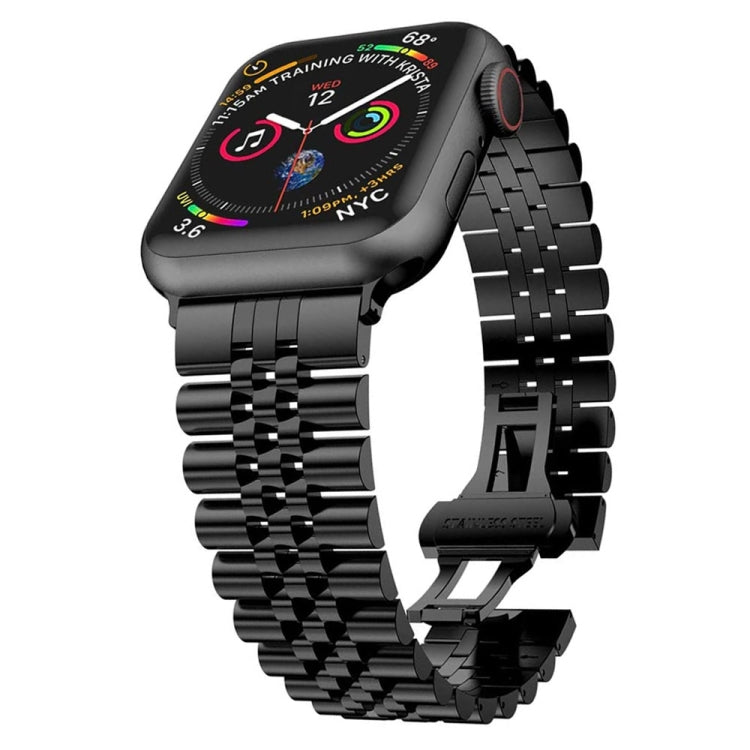 Cinturino in acciaio inox con cinque perline per Apple Watch