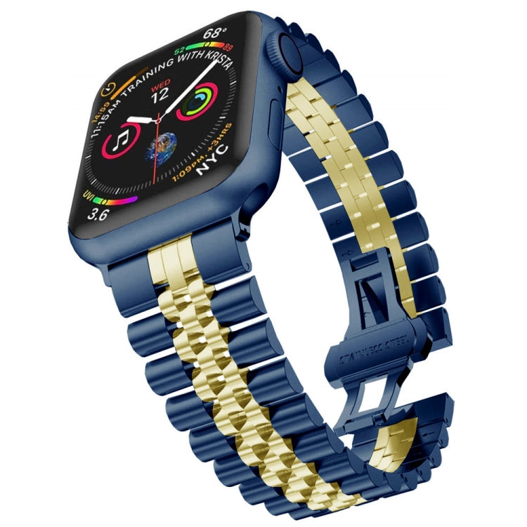 Cinturino in acciaio inox con cinque perline per Apple Watch
