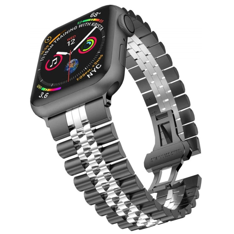 Cinturino in acciaio inox con cinque perline per Apple Watch