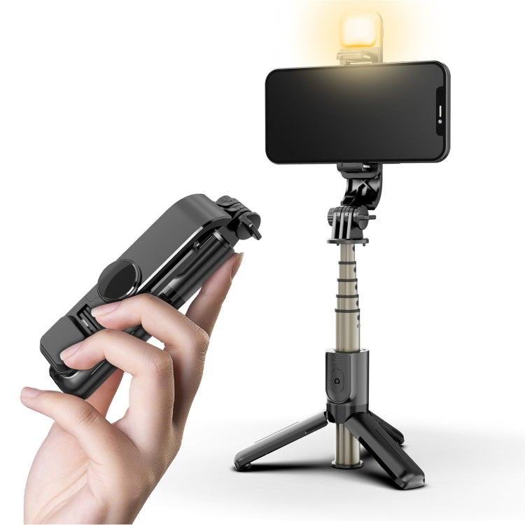 Supporto per telefono cellulare con treppiede per selfie stick Bluetooth Mini Fill Light L10S, L10S