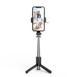 Supporto treppiede Bluetooth con luce per smartphone