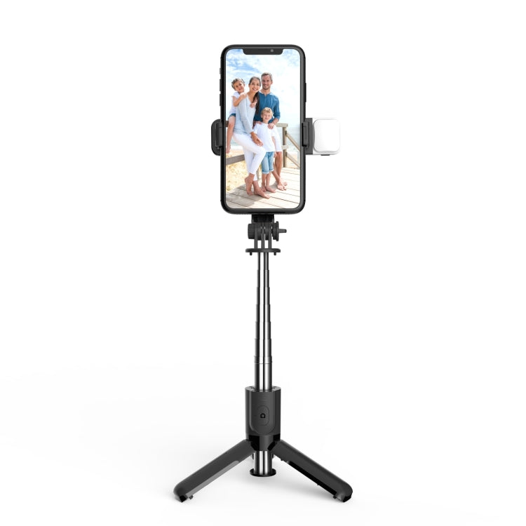 Supporto treppiede Bluetooth con luce per smartphone