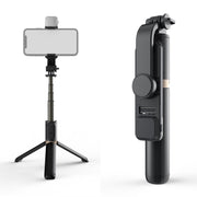 Selfie Stick Bluetooth con Luce LED e Treppiede per smartphone