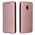 Struttura in fibra di carbonio Flip orizzontale magnetico Custodia in pelle TPU + PC + PU con slot per schede, For Nokia C1 Plus, For Samsung Galaxy A03s, For UMIDIGI A11