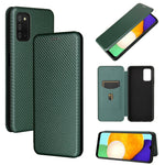 Struttura in fibra di carbonio Flip orizzontale magnetico Custodia in pelle TPU + PC + PU con slot per schede, For Nokia C1 Plus, For Samsung Galaxy A03s, For UMIDIGI A11