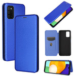 Struttura in fibra di carbonio Flip orizzontale magnetico Custodia in pelle TPU + PC + PU con slot per schede, For Nokia C1 Plus, For Samsung Galaxy A03s, For UMIDIGI A11