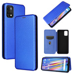 Struttura in fibra di carbonio Flip orizzontale magnetico Custodia in pelle TPU + PC + PU con slot per schede, For Nokia C1 Plus, For Samsung Galaxy A03s, For UMIDIGI A11