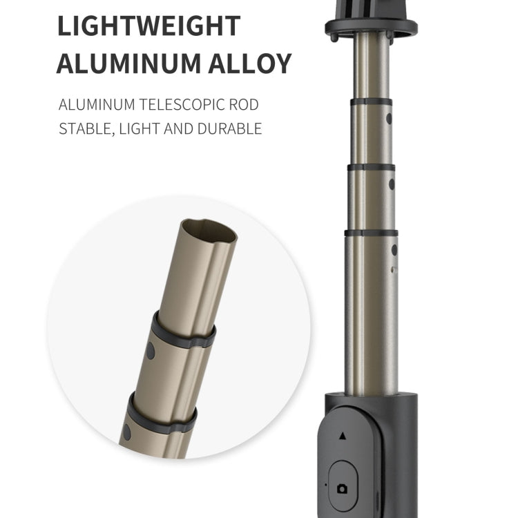 Treppiede selfie Bluetooth con luce ad anello 6 pollici
