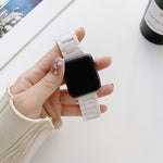Cinturino in acciaio ceramico per Apple Watch serie 1-7