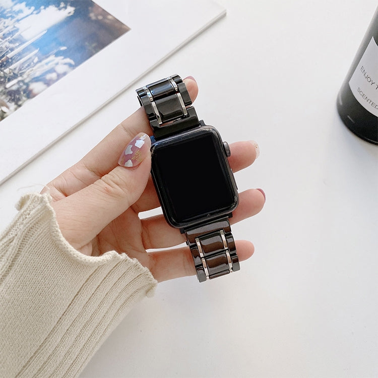 Cinturino in acciaio ceramico per Apple Watch serie 1-7