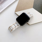 Cinturino in acciaio ceramico per Apple Watch serie 1-7