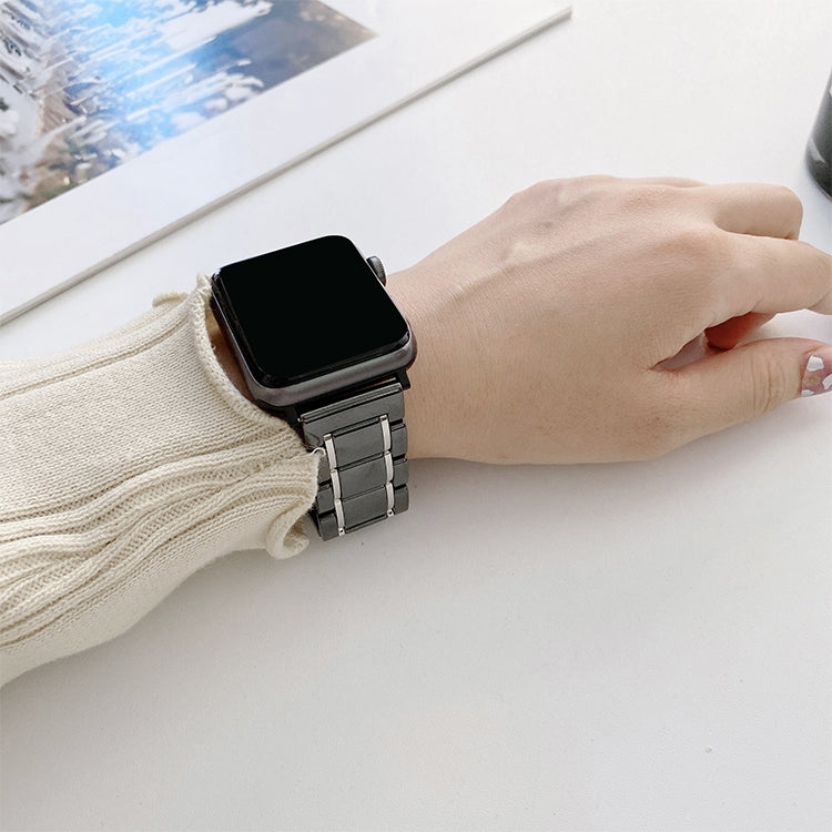 Cinturino in acciaio ceramico per Apple Watch serie 1-7