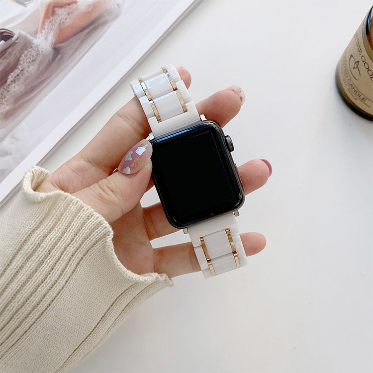 Cinturino in acciaio ceramico per Apple Watch serie 1-7