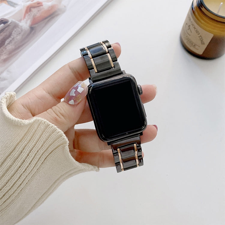 Cinturino in acciaio ceramico per Apple Watch serie 1-7