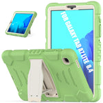 Cornice dello schermo di protezione a 3 strati + PC + Custodia combinata antiurto in silicone con supporto, For Samsung Galaxy Tab A7 Lite 8.7 inch 2021