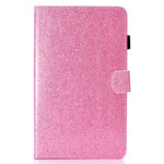 Per Amazon Fire HD 10 (2021) Custodia in pelle con flip orizzontale in polvere glitterata con slot per schede e supporto e funzione Sleep / Wake-up, For Amazon Fire HD 10 (2021)