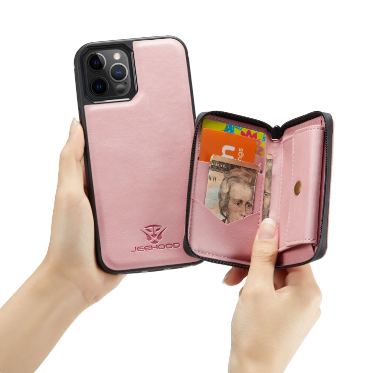 Custodia portafoglio in pelle con chiusura magnetica per iPhone 1