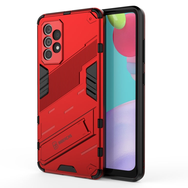 Custodia TPU antiurto con supporto invisibile per Galaxy A52 5G