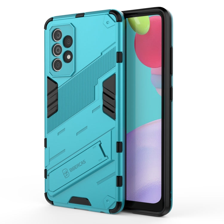 Custodia TPU antiurto con supporto invisibile per Galaxy A52 5G