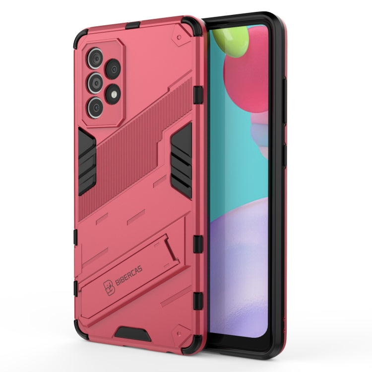 Custodia TPU antiurto con supporto invisibile per Galaxy A52 5G