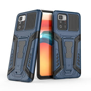 War Chariot Series Armor Custodia protettiva antiurto per PC + TPU all-inclusive con supporto invisibile, For Xiaomi Redmi Note 10 Pro 5G, For Samsung Galaxy A22 4G, For OnePlus 9 Pro