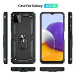 Custodia protettiva antiurto TPU e PC per Samsung Galaxy A22 4G