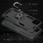 Custodia protettiva antiurto TPU e PC per Samsung Galaxy A22 4G