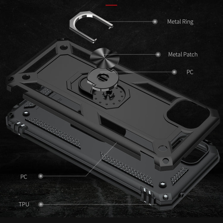Custodia protettiva antiurto TPU e PC per Samsung Galaxy A22 4G