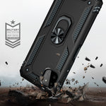 Custodia protettiva antiurto TPU e PC per Samsung Galaxy A22 4G