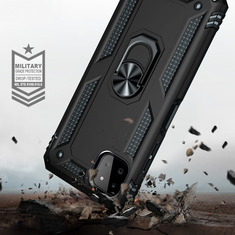 Custodia protettiva antiurto TPU e PC per Samsung Galaxy A22 4G