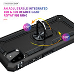 Custodia protettiva antiurto TPU e PC per Samsung Galaxy A22 4G
