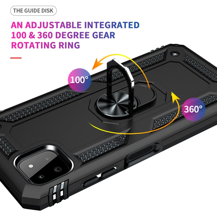 Custodia protettiva antiurto TPU e PC per Samsung Galaxy A22 4G