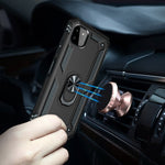 Custodia protettiva antiurto TPU e PC per Samsung Galaxy A22 4G