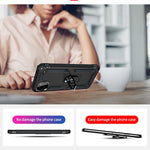 Custodia protettiva antiurto TPU e PC per Samsung Galaxy A22 4G