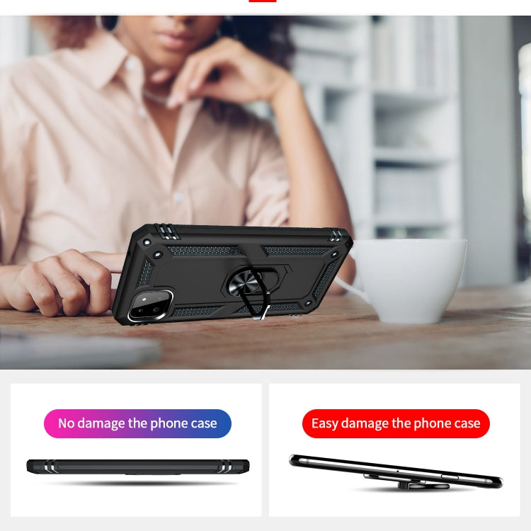 Custodia protettiva antiurto TPU e PC per Samsung Galaxy A22 4G