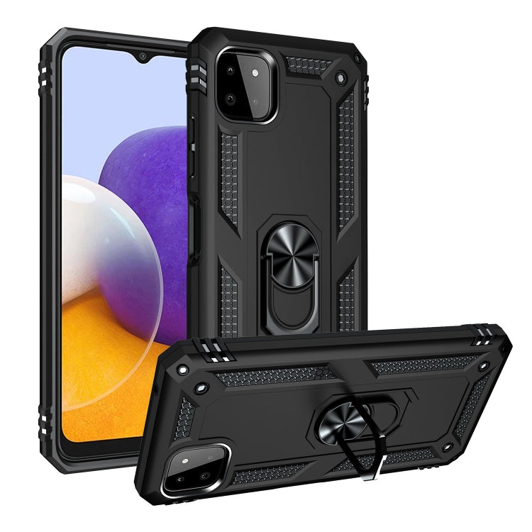 Custodia protettiva antiurto TPU e PC per Samsung Galaxy A22 4G