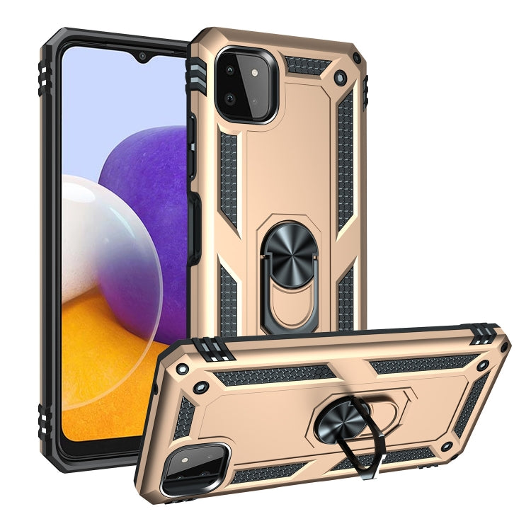 Custodia protettiva antiurto TPU e PC per Samsung Galaxy A22 4G
