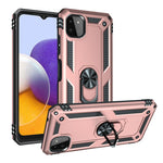 Custodia protettiva antiurto TPU e PC per Samsung Galaxy A22 4G